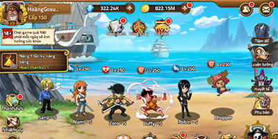 Hải Tặc Đại Chiến Mobile thu hút đông đảo fan One Piece trong ngày ra mắt