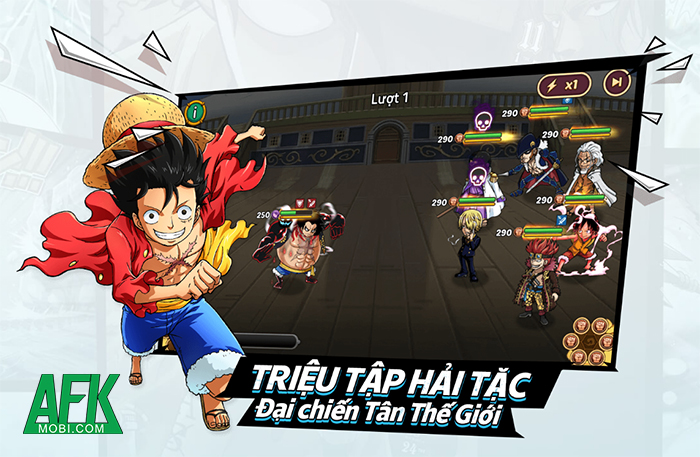 Hải Tặc Đại Chiến chính là tựa game mobile One Piece thế hệ mới tại Việt Nam 3
