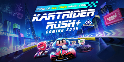 Funtap phát hành game đua xe KartRider Rush+ ở Việt Nam