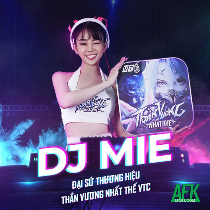 DJ Mie đến từ Rap Việt sẽ là đại sứ game Thần Vương Nhất Thế VTC 0