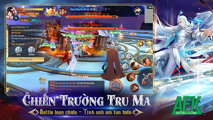 Game nhập vai hóa thánh Thần Vương Nhất Thế - VTC Mobile về Việt Nam 1
