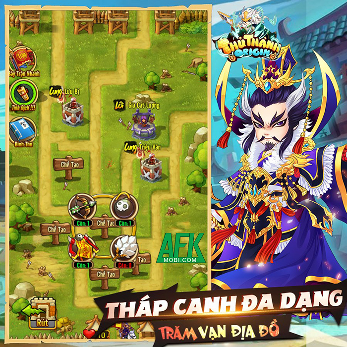 Game mobile Thủ Thành Origin Funtap cho chơi đa nền tảng về Việt Nam 1