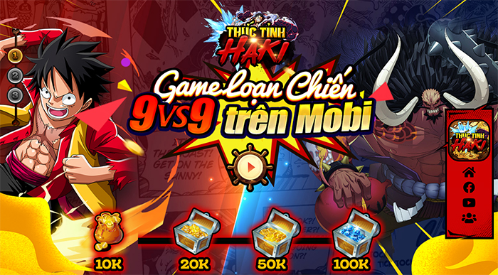 Thức Tỉnh HAKI MIGAME - Game loạn chiến chủ đề One Piece 9vs9 độc lạ cho Mobile 4