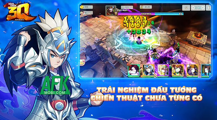 Tặng 888 giftcode game Bách Chiến 3Q Mobile 2