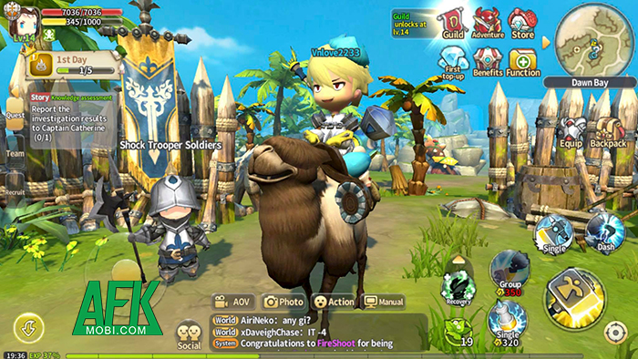 Lumia Saga: Chiến Binh Ánh Sáng chính là tựa MMORPG thế giới mở sở hữu đồ họa kute lạc lối 0