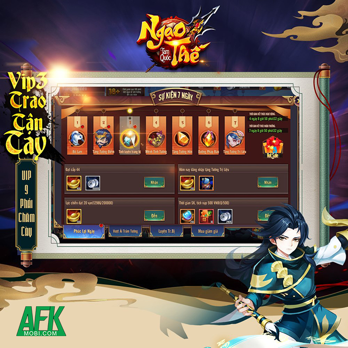 Ngạo Thế Tam Quốc MIGA công bố lộ trình ra mắt game thủ Việt 3