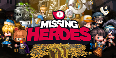 Missing Heroes: Game idle thẻ tướng phong cách đồ họa pixel đầy ngộ nghĩnh