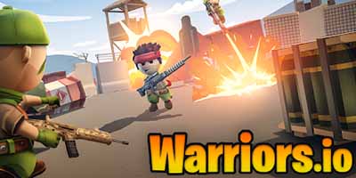 Warriors.io: Game bắn súng sinh tồn phong cách chibi đầy vui nhộn