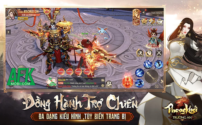 Phong Khởi Trường An Funtap đa dạng hoạt động, sở hữu nhiều tính năng ảo hóa 3
