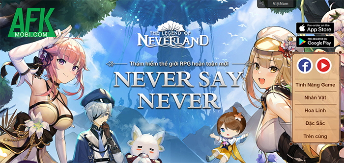 Game nhập vai thế giới mở The Legend of Neverland hé lộ trang chủ Tiếng Việt 0