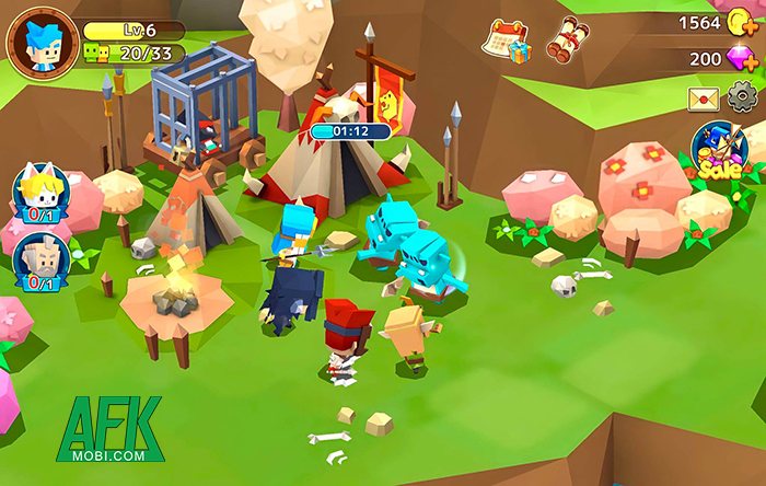 Trải nghiệm Garena Fantasy Town: Game nông trại với đồ họa khối hộp pixel siêu dễ thương 2