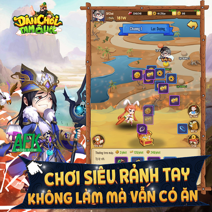 Dân Chơi Tam Quốc Funtap - Game đấu tướng tấu hài cực mạnh về Việt Nam 3