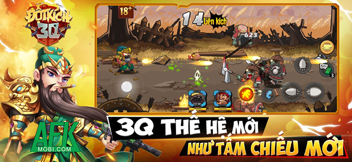 Đột Kích 3Q Mobile - Game Tam Quốc chơi theo kiểu Rambo lùn về Việt Nam 0