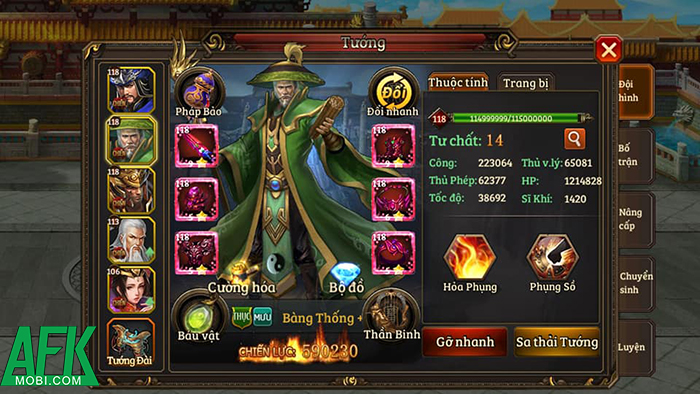 Tam Quốc Chiến Mobile: Game đấu tướng cưỡi Rồng cưỡi Phượng về Việt Nam 2