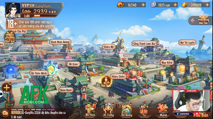 Cùng soi tài khoản sở hữu Thần Binh 6 sao ở server 1 game Tân OMG3Q VNG 0