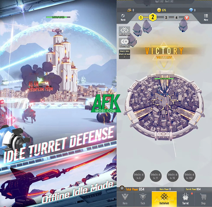 Fortress Defense - Game idle phòng thủ pháo đài dễ chơi mà cực cuốn hút 2
