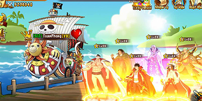 Hải Tặc Loạn Chiến Gzone chứng tỏ game đề tài One Piece tuy nhiều nhưng ra game nào là hot game đấy!