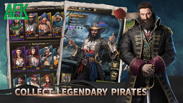 Hóa thân thành cướp biển và chinh phục đại dương trong Garena Kingdom Of Pirates 2