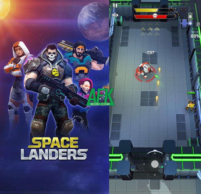 Spacelanders - Game bắn súng đi cảnh lấy bối cảnh tương lai cực hiện đại 0