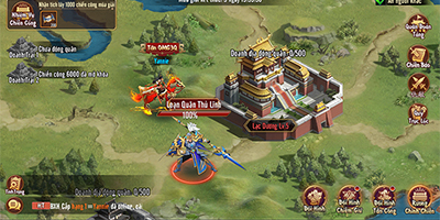 Trận Trục Lộc Thiên Hạ được tái hiện hoành tráng trong game đấu tướng Tân OMG3Q VNG