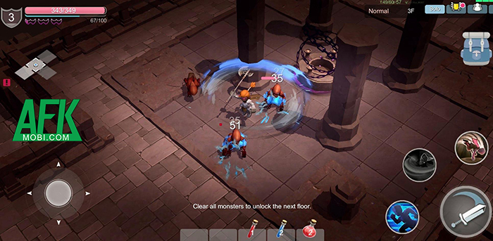 Demonborne game nhập vai chặt chém và loot đồ phong cách Diablo 2