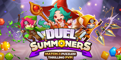 Game xếp kim cương Duel Summoners chơi thể thức đối kháng ra mắt ngôn ngữ tiếng Việt