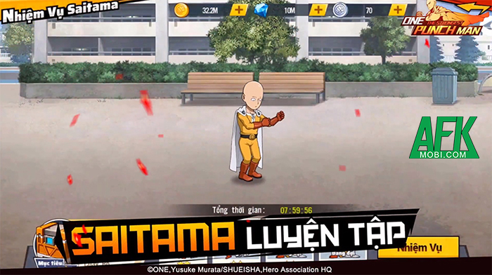 Chân dung Thánh Phồng Tôm - Saitama trong game One Punch Man: The Strongest VNG 3