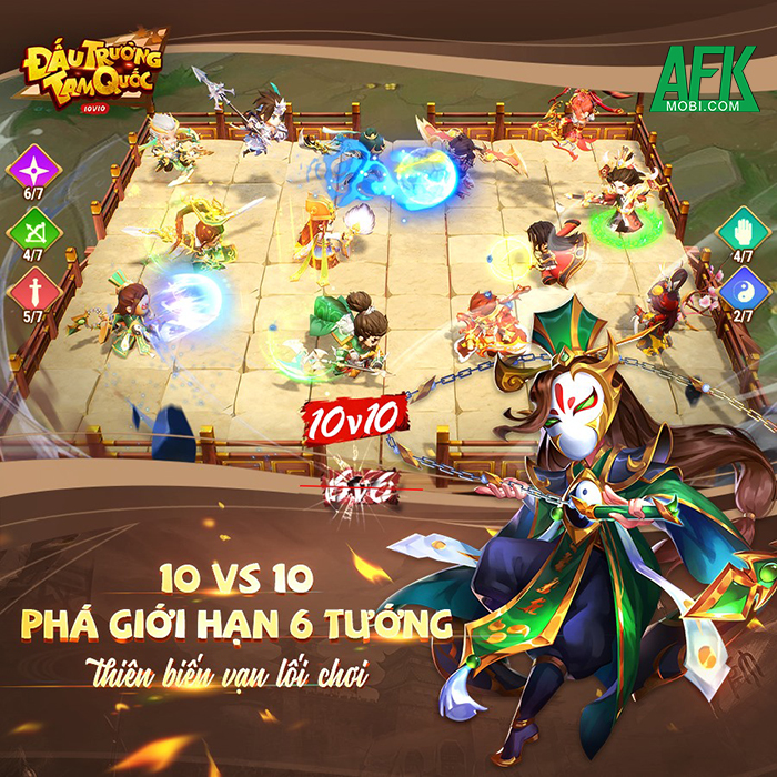 Đấu Trường Tam Quốc Mobile: Game cờ nhân phẩm chủ đề 3Q đầu tiên tại Việt Nam 2