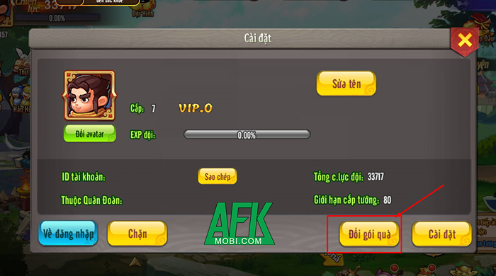 AFKMobi tặng nhiều gift code game Biệt Đội 3Q Mobile 0