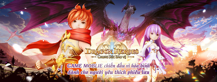 Tặng nhiều gift code Dragon Heroes - Chung Sức Bảo Vệ giá trị 1