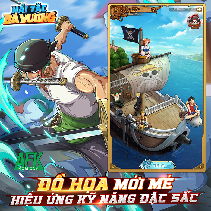 Đại Chiến Tân Thế Giới - Thêm game One Piece thể loại đấu tướng rảnh tay về Việt Nam 1