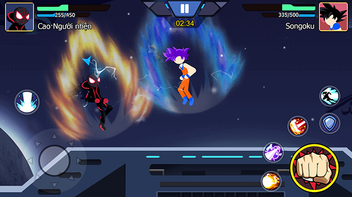 Play Stickman Fighter Infinity H5 - HTML5 game