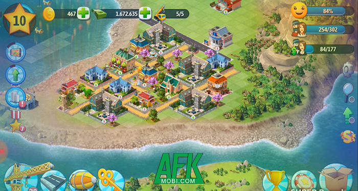 Trở thành thị trưởng và xây dựng thành phố thiên đường của riêng bạn trong City Island 5 0