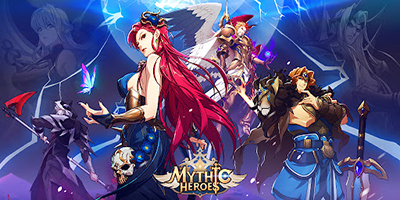 Mythic Heroes: Idle RPG game nhập vai idle chủ đề cuộc chiến giữa các vị thần
