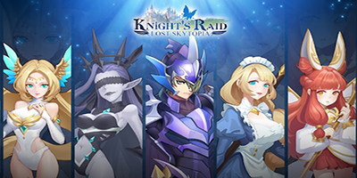 Knight’s Raid: Lost Skytopia game idle thẻ tướng có đồ họa vô cùng đẹp mắt