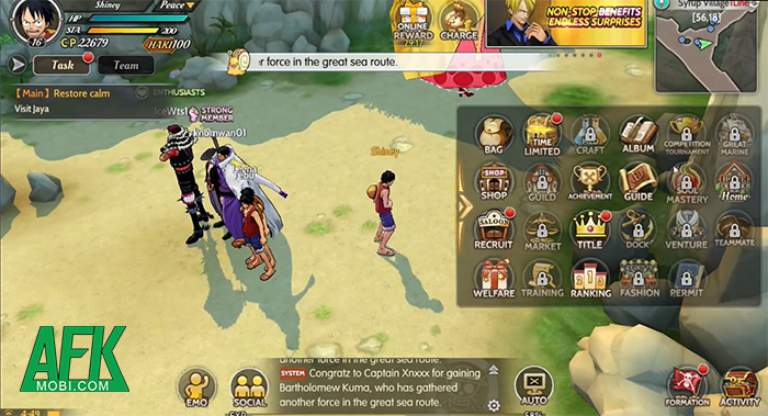 Trải nghiệm One Piece Burning Will game nhập vai đấu tướng One Piece chính chủ Bandai Namco 3