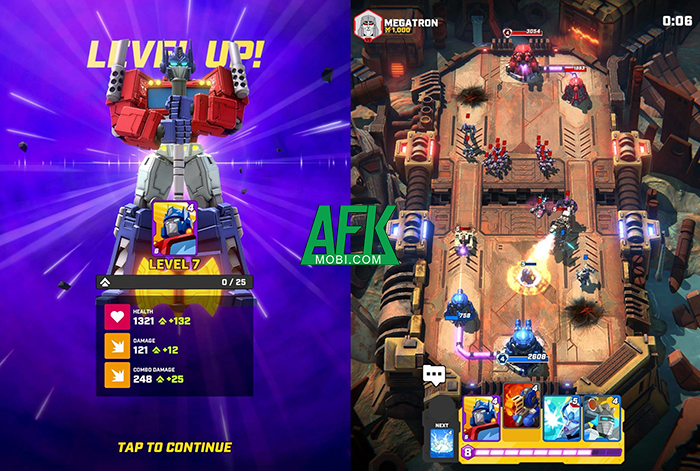 Điều khiển binh đoàn robot biến hình trong game PvP chiến thuật Transformers Tactical Arena 0