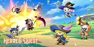 Heroes’ Quest: AFK Explorer game idle thẻ tướng có tính năng nuôi pet đầy mới lạ