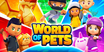 World of Pets game nhập vai nuôi thú nhiều người chơi cực dễ thương