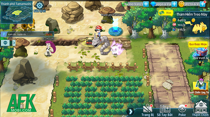 Game nhập vai đấu Pokémon - Bảo Bối Đại Chiến Mobile ấn định ngày ra mắt 1