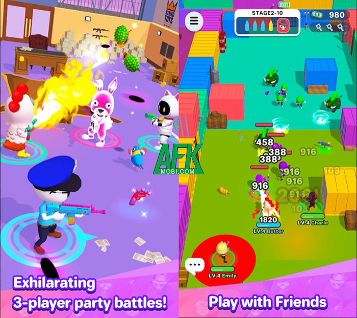 Smash Party game bắn súng màn hình dọc có màu sắc vui nhộn 1