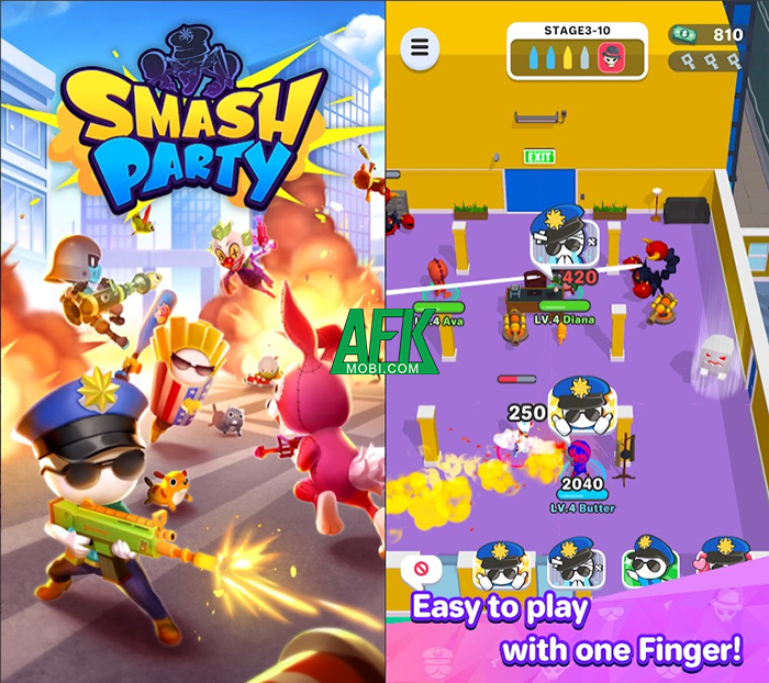 Smash Party game bắn súng màn hình dọc có màu sắc vui nhộn 0