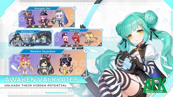 Valkyrie Force: Reborn game nhập vai 2D với dàn nữ nhân vật đáng yêu 2