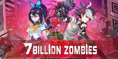7 Billion Zombies game idle nhập vai có đồ họa anime cực phong cách