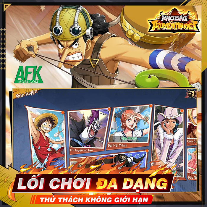 Kho Báu Truyền Thuyết Mobile game One Piece 3D thế hệ mới cập bến Việt Nam 2