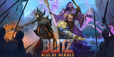 BlitZ: Rise of Heroes game idle thẻ tướng màn hình dọc đồ họa 3D đẹp mắt có hỗ trợ Tiếng Việt