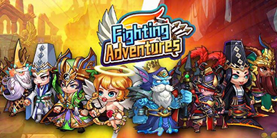 Fighting Adventures game idle nhập vai thẻ tướng với dàn tướng cực chất đến từ nhiều thể loại