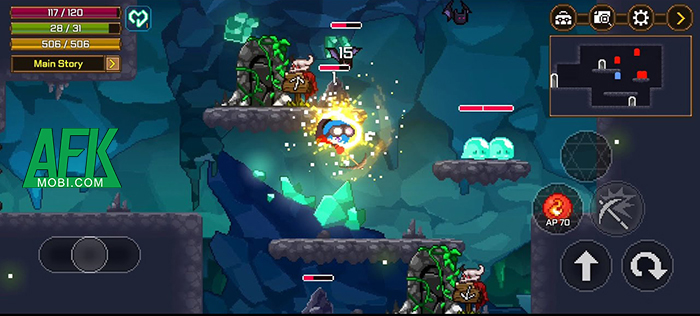 Mine Hunter: Pixel Rogue RPG game phiêu lưu khám phá hầm mỏ cực hấp dẫn 1