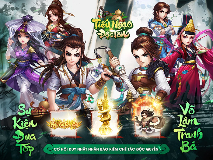 Tiếu Ngạo Độc Tôn VGP ra mắt trong sự vui mừng của cộng đồng fan game Võ Lâm Chính Tông 2