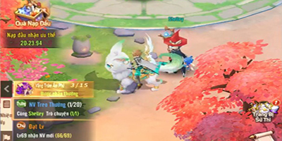 Vương Quốc Ánh Sáng Gzone MMORPG màn hình dọc siêu cute với gameplay đồ sộ